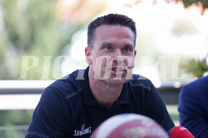 Basketball ÖBV 2019, Pressekonferenz  vs. 


