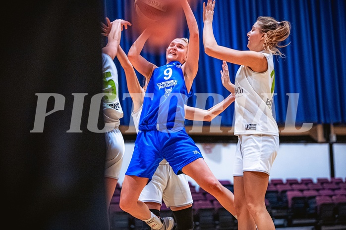 Basketball Basketball Damen Superliga 2021/22, Damen CUP Semifinale Basket Flames vs. Vienna D.C. Timberwolves

