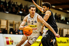 Basketball, Basketball Zweite Liga 2023/24, Grunddurchgang 14.Runde, Mattersburg Rocks, Wörthersee Piraten, Evgenios Sergienko (2)