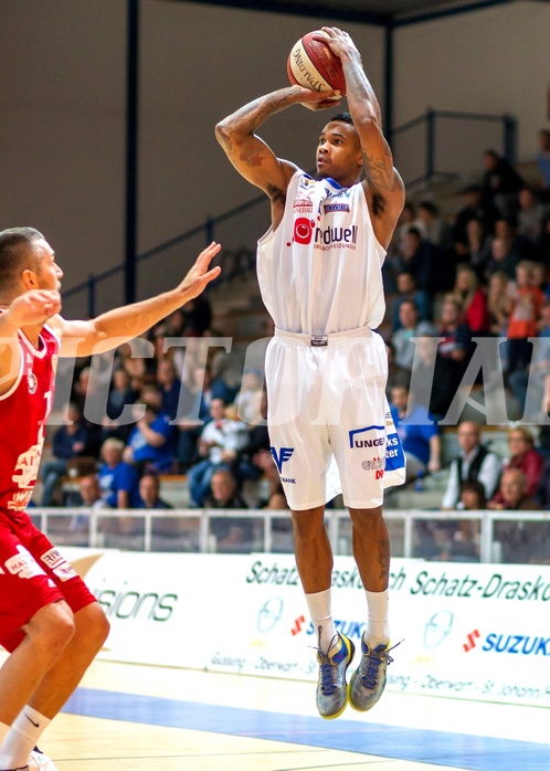 Basketball ABL 2015/16 Grunddurchgang 07.Runde  Oberwart Gunners vs. BC Vienna