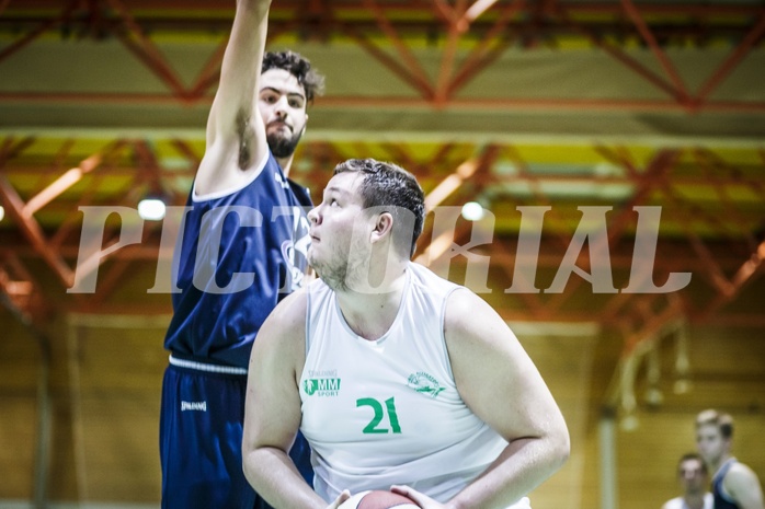 Basketball, 2.Bundesliga, Grunddurchgang 11.Runde, BBC Nord Dragonz, UDW Alligators, Lukas Geyrhofer (21)