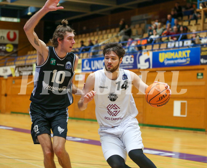 Basketball Zweite Liga 2023/24, Grunddurchgang 19.Runde Upper Austrian Ballers vs. Raiders Tirol


