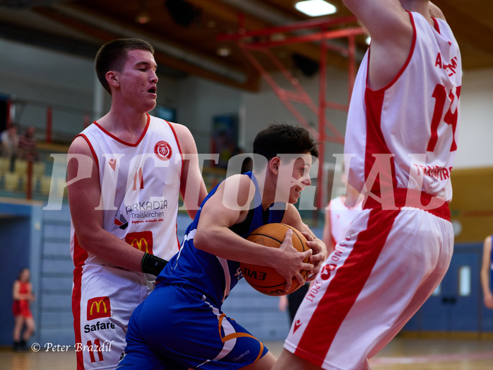 Basketball Superliga 2024/25, SLMU16 Traiskirchen Lions vs. FCN Baskets Wels



