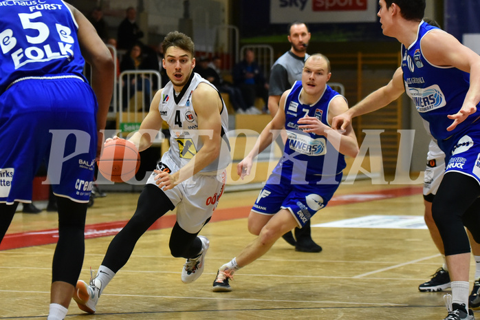 Basketball Superliga 2021/22, Grunddurchgang 18. Runde Flyers Wels vs. Oberwart