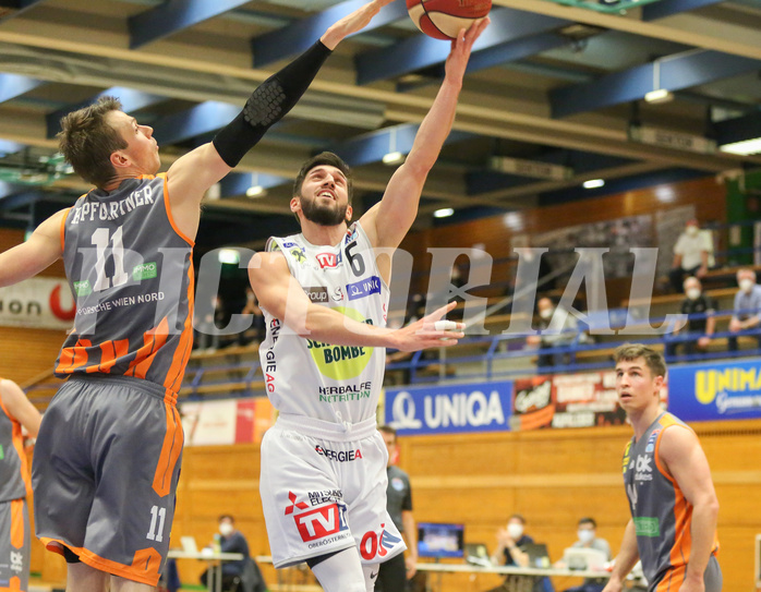 Basketball Superliga 2020/21, 4. Plazierungsrunde Gmunden Swans vs. Klosterneuburg Dukes


