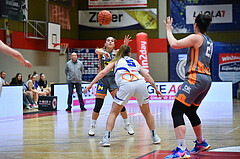 Win2Day Basketball, Damen Superliga 2022/23, Grunddurchgang 13. Runde, DBB LZ OÖ vs BK Raiffeisen Duchesse Klosterneuburg,
