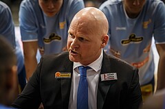 Basketball, ABL 2018/19, Grunddurchgang 25.Runde, Oberwart Gunners, Kapfenberg Bulls, Mike Coffin (Head Coach)