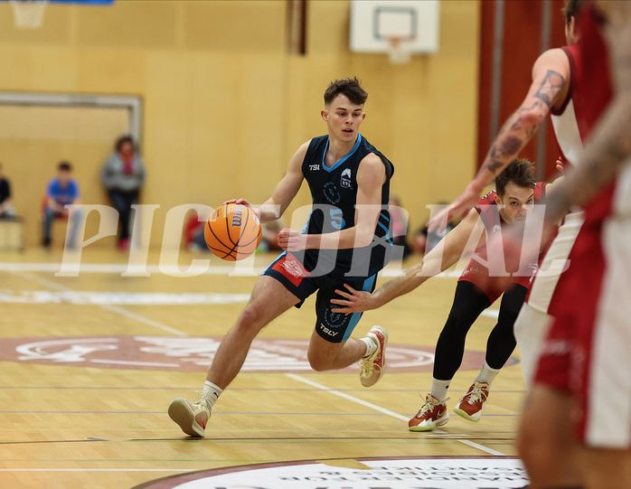 Basketball Zweite Liga 2024/25, Grunddurchgang 15.Runde Mistelbach Mustangs vs. Vienna Timberwolves


