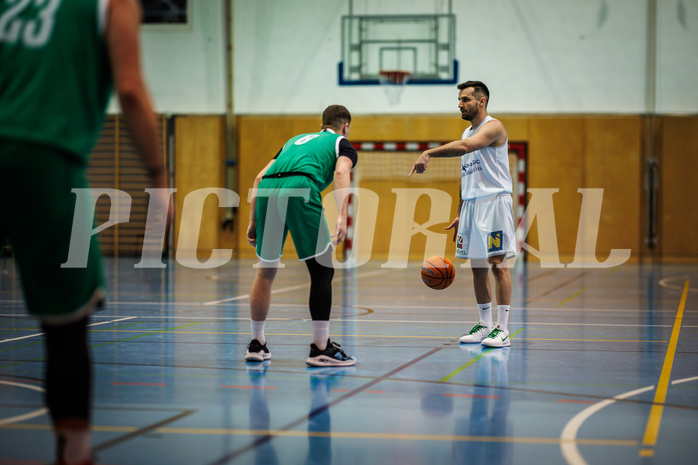 Basketball, Basketball Zweite Liga 2024/25, Grunddurchgang 16.Runde, UDW Alligators, KOS Celovec, Petar Cosic (3)