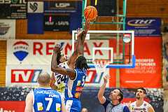 Basketball Superliga 2023/24, Playoff, Viertelfinale Spiel 1 Gmunden Swans vs. Oberwart Gunners