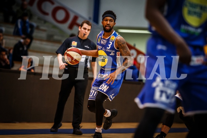 Basketball, ABL 2018/19, Playoff HF Spiel 1, Oberwart Gunners, Gmunden Swans, Chance Murray (3)
