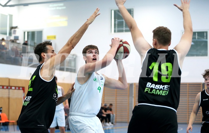 Basketball B2L 2019/20, Grunddurchgang 1.Runde Union Dt. Wagram vs. Basket Flames


