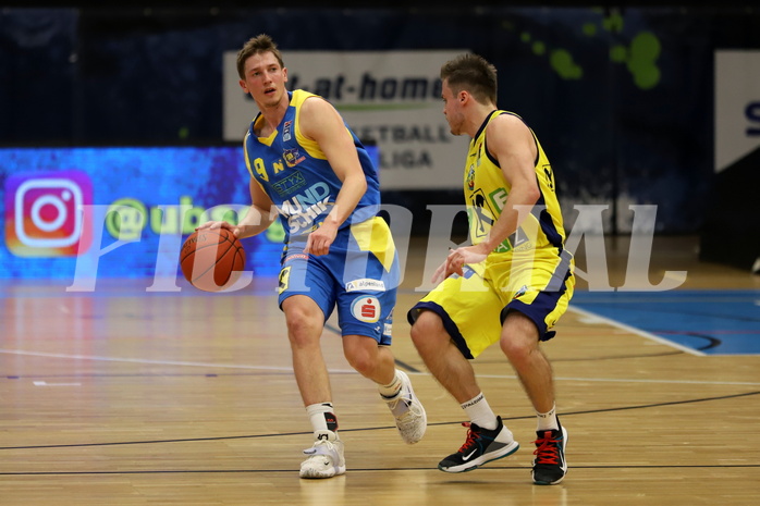 Basketball Superliga 2021/22, 1. Platzierungsrunde, UBSC Raiffeisen Graz vs. SKN St. Pölten Basketball 