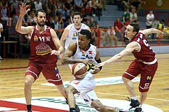 Basketball ABL 2015/16 Grunddurchgang 35.Runde Traiskirchen Lions vs. WBC Wels


