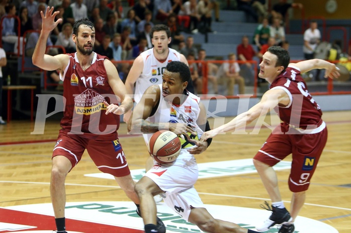 Basketball ABL 2015/16 Grunddurchgang 35.Runde Traiskirchen Lions vs. WBC Wels


