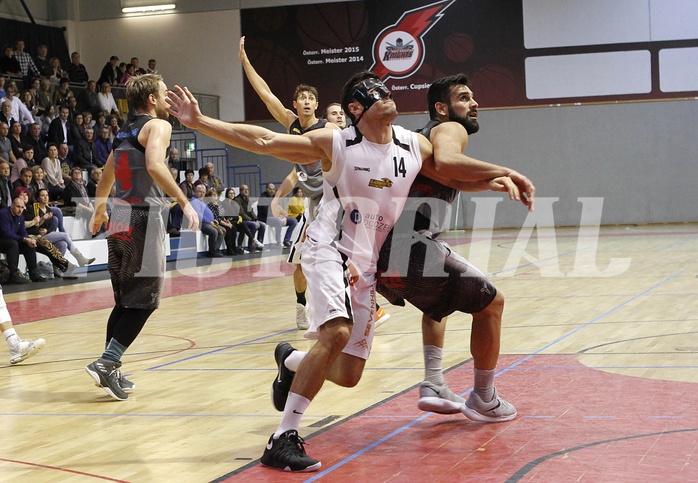 Basketball 2.Bundesliga 2017/18 Grunddurchgang 8.Runde  Jennersdorf Blackbirds vs Villach Raiders