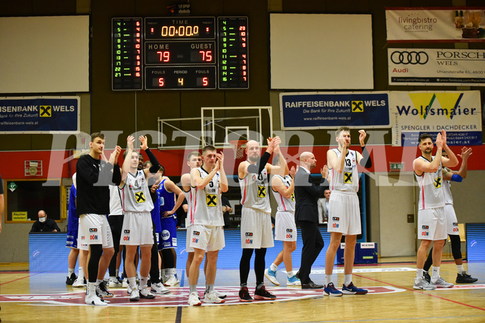 Basketball Superliga 2020/21, Platzierungsrunde 10. Runde Flyers Wels vs. Oberwart