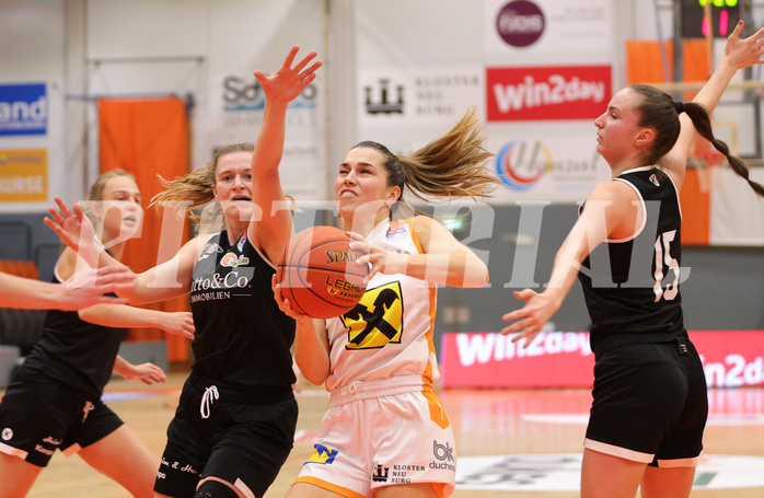 Basketball Damen Superliga 2022/23, Playoff, Semifinale Spiel 1 BK Duchess Klosterneuburg vs. Basket Flames