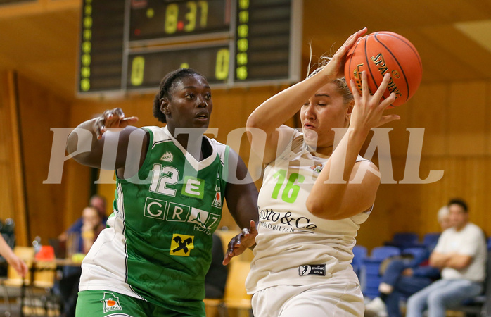 Basketball Damen Superliga 2022/23, Grunddurchgang 1.Runde Basket Flames vs. UBI Graz


