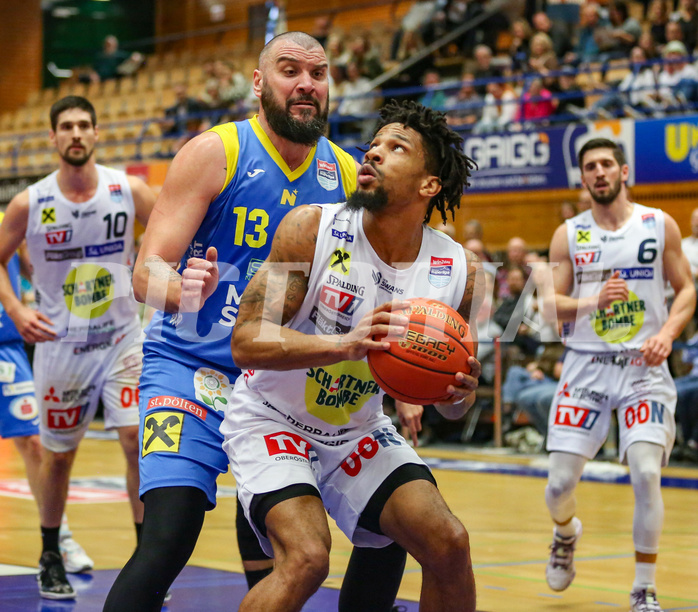 Basketball Superliga 2022/23, 3.Plazierungsrunde Gmunden Swans vs. SKN St. Pölten