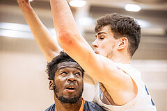 Basketball, Win2Day Superliga 2022/23, Grunddurchgang 13.Runde, Vienna Timberwolves, BK IMMOunited Dukes, Joshua Nurse (13)