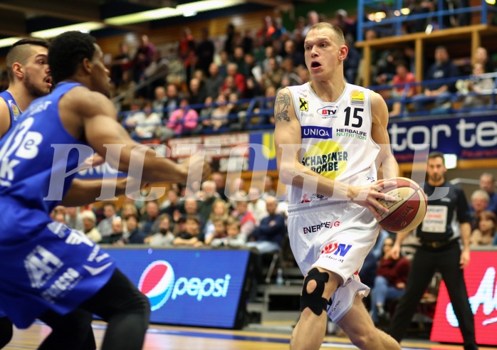 Basketball ABL 2017/18, Grunddurchgang 22.Runde Gmunden Swans vs. Oberwart Gunners