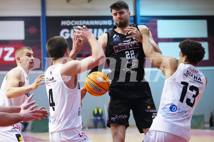 Basketball 2. Liga 2024/25, Grunddurchgang 20.Runde , Güssing vs. Mistelbach