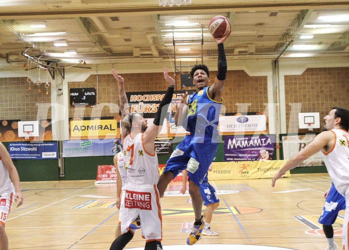 Basketball ABL 2018/19 Grunddurchgang 16.Runde  Fürstenfeld Panthers vs UBSC Graz
