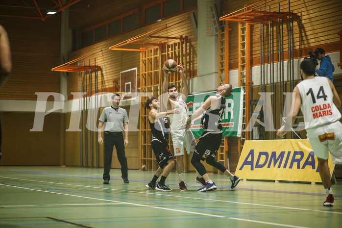 Basketball, Basketball Zweite Liga, Playoff: Viertelfinale 2. Spiel, BBC Nord Dragonz, BK Mattersburg Rocks, Petar Cosic (2)