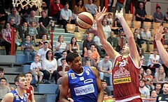 13.04.2018 Basketball ABL 2017/18 Grunddurchgang 32. Runde Traiskirchen Lions vs. Oberwart Gunners