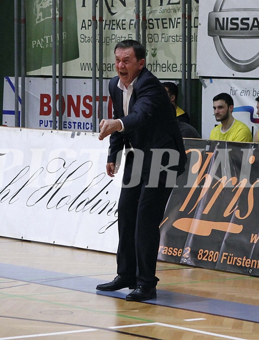 Basketball ABL 2015/16 Grunddurchgang 34.Runde  Fürstenfeld Panthers vs UBSC Graz