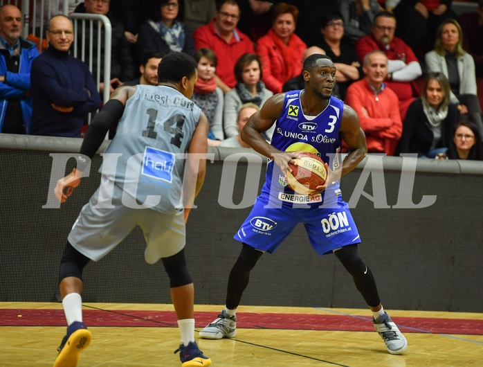 Basketball ABL 2016/17, Grunddurchgang 20.Runde WBC Wels vs. Gmunden Swans