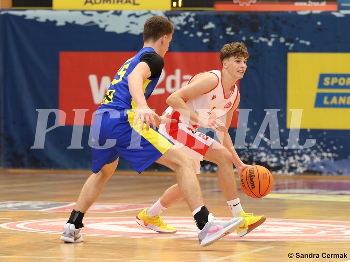 Basketball Superliga 2024/25, SLMU16 Traiskirchen Lions Academy  vs. UBSC Graz 


