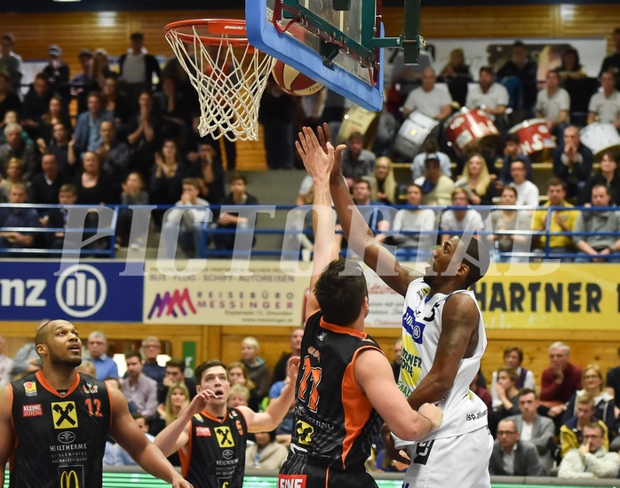 Basketball ABL 2015/16 Grunddurchgang 19.Runde Gmunden Swans vs F