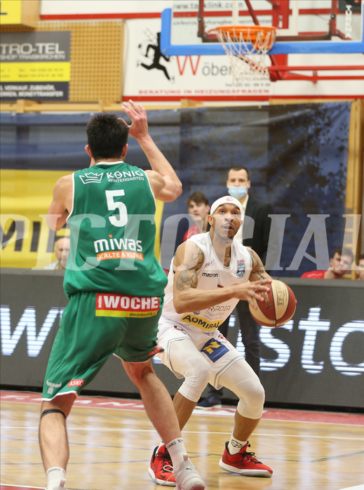 Basketball Superliaga 2020/21, Grunddurchgang 7.Runde Traiskirchen Lions vs. Kapfenberg Bulls
