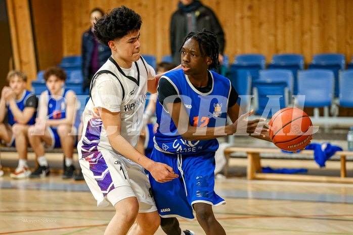 06.04.2025 Österreichischer Basketballverband 2024/25, SLMU16, Post SV Wien vs. BBU Salzburg