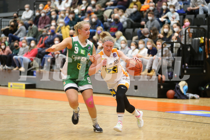 Basketball Damen Superliga 2021/22, Grunddurchgang 10.Runde BK Duchess Klosterneuburg vs. UBI Graz


