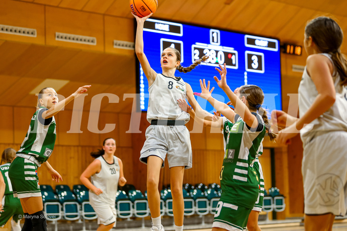 07.12.2024 Österreichischer Basketballverband 2024/25, SLWU14, Basket Flames UNION vs. UBI Graz

