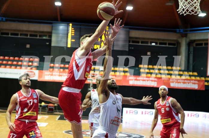 Basketball Superliga 2020/21,  Grunddurchgang 13.Runde, BC Vienna vs. Traiskirchen Lions
