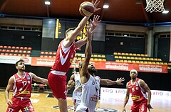 Basketball Superliga 2020/21,  Grunddurchgang 13.Runde, BC Vienna vs. Traiskirchen Lions