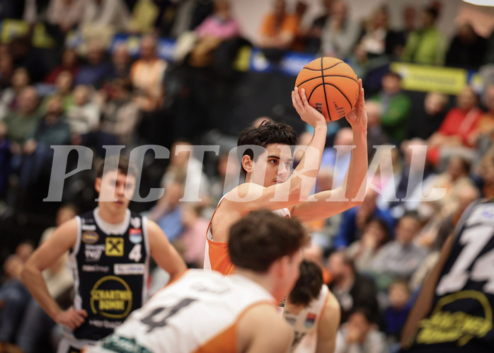 Basketball Superliga 2024/25, Grunddurchgang 21.Runde Klosterneuburg Dukes vs. Gmunden Swans