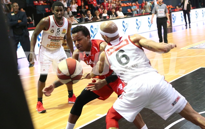 Basketball ABL 2016/17, Playoff VF Spiel 3 BC Vienna vs. WBC Wels