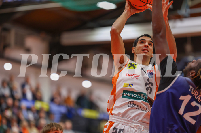 Basketball Superliga 2024/25, Grunddurchgang 14.Runde Klosterneuburg Dukes vs. BBC Nord Dragonz