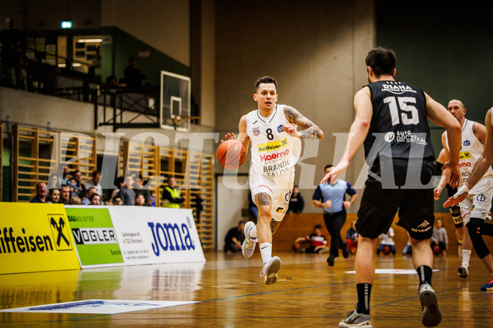 Basketball, Basketball Zweite Liga 2022/23, Grunddurchgang 15.Runde, Mattersburg Rocks, Güssing Jennersdorf Blackbirds, Petar Zivkovic (8)