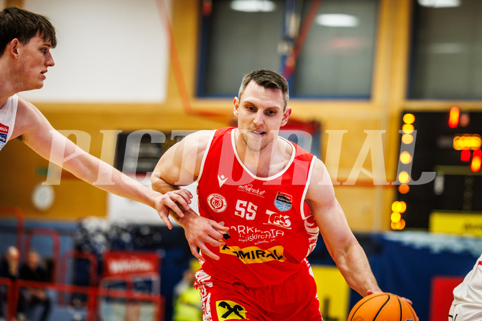 Basketball, win2day Basketball Superliga 2024/25, Grunddurchgang 17.Runde, SKN St. Pölten, Traiskirchen Lions, Denis Krestinin (55)