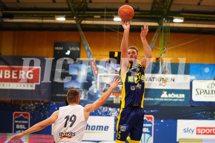 Basketball Superliga 2021/22, Grunddurchgang 6. Runde, Kapfenberg Bulls vs. UBSC Graz