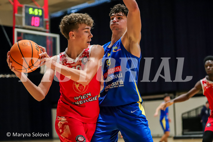 10.11.2024 Österreichischer Basketballverband 2024/25, SLMU19, BC Vienna vs. SKN St. Pölten
