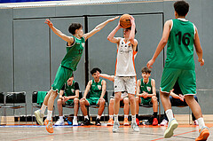 29.03.2025 Österreichischer Basketballverband 2024/25, SLMU16, Basket Dukes vs. KOS Celovec