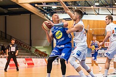 Basketball, ABL 2017/18, Grunddurchgang 13.Runde, Oberwart Gunners, Gmunden Swans, Tilo Klette (14)