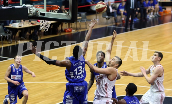 Basketball ABL 2016/17, Grunddurchgang 36.Runde BC Vienna vs. Oberwart Gunners


